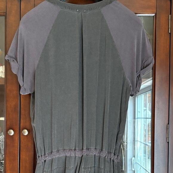 Free People Utility Charcoal Jumpsuit S - Picture 10 of 12